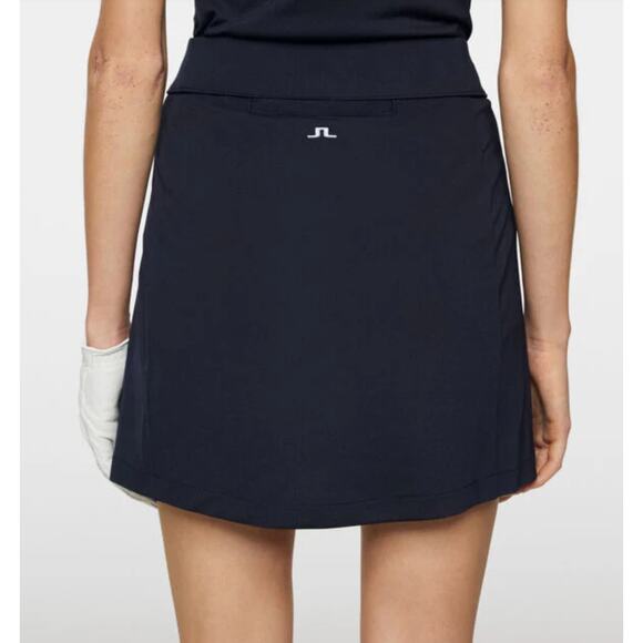 J. Lindeberg Amelie Mid Golf Skort in Navy Size Medium - Picture 1 of 9